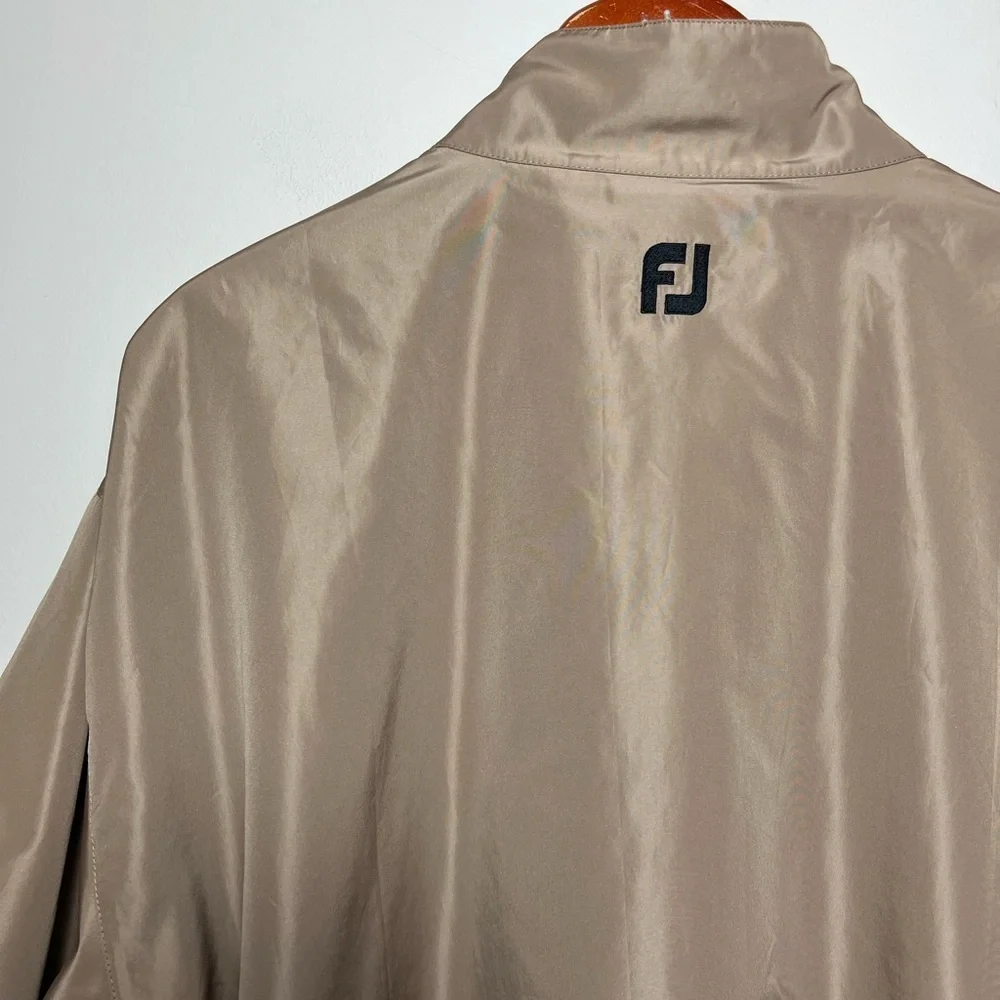 DryJoys By FootJoy Short Sleeve 1/4 Zip Golf Pullover Jacket XL